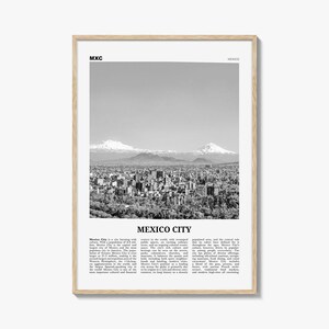 Mexico City Print Black and White No 2, Mexico City Wall Art, Mexico City Poster, Mexico City Photo, Mexico, Ciudad de México