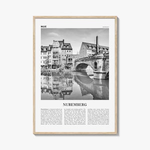 Nuremberg Print Black and White, Nuremberg Wall Art, Nuremberg Poster, Nuremberg Photo, Nürnberg Poster Print, Bavaria, Germany, Deutschland
