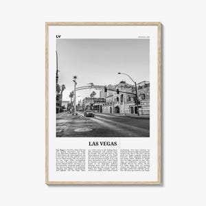 Las Vegas Print Black and White No 4, Las Vegas Wall Art, Las Vegas Poster, Las Vegas Photo, Bellagio, Nevada, USA, United States