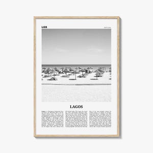 Lagos Print Black and White Portugal, Lagos Wall Art, Lagos Poster, Lagos Photo, Lagos Wall Décor, Portugal, Portuguesa