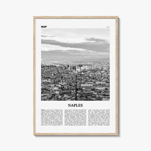 Naples Print Black and White Italy No 2, Naples Wall Art, Naples Poster, Naples Photo, Naples Wall Decor, Napoli, Italia, Europe