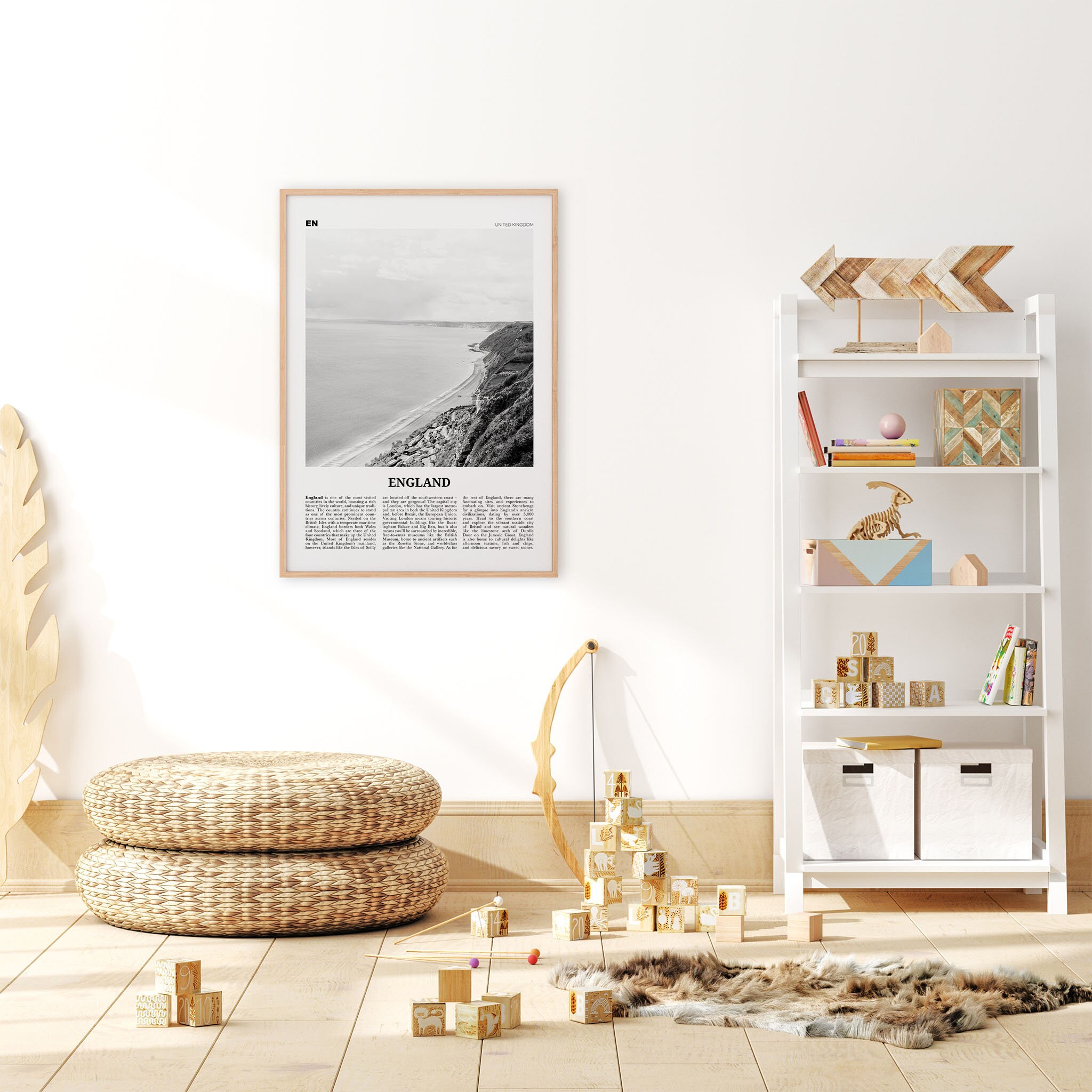 England Print Black and White England Wall Art England Etsy