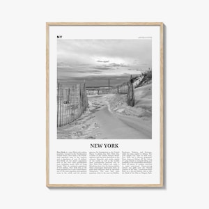 New York State Print Black and White No 3, New York Wall Art, New York Poster, New York Photo, New York Wall Décor, New York Map
