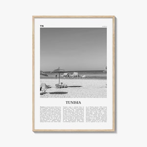 Tunisia Print Black and White, Tunisia Wall Art, Tunisia Poster, Tunisia Photo, Tūnis, Tunisie, Tunis, Tunisienne, Maghreb, Africa