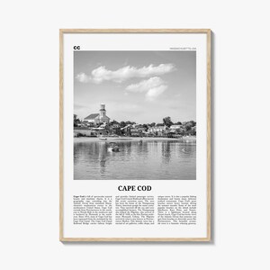 Cape Cod Druck schwarz weiß Nr. 1, Cape Cod Wandkunst, Cape Cod Poster, Cape Cod Foto, Massachusetts, USA, Vereinigte Staaten, Nordamerika
