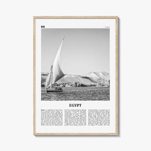 Egypt Print Black and White No 1, Egypt Wall Art, Egypt Poster, Egypt Photo, Egypt Wall Decor, Cairo, Arab Republic, Sinai, Africa