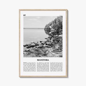 Manitoba Print Schwarzweiß, Manitoba Wandkunst, Manitoba Poster, Manitoba Foto, Manitoba Wanddekor, Winnipeg, Kanada, Hudson Bay