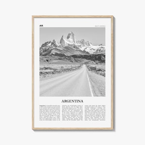 Argentina Print Black and White No 1, Argentina Wall Art, Argentina Poster, Argentina Photo, Argentina Wall Decor, Buenos Aires, America