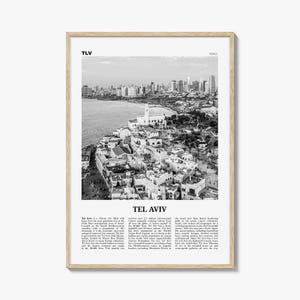 Tel Oriental schwarz weiß Nr. 2, Tel Arab Wandkunst, Tel Living Poster, Tel Living Foto, Tel Living Dekoration, Israel