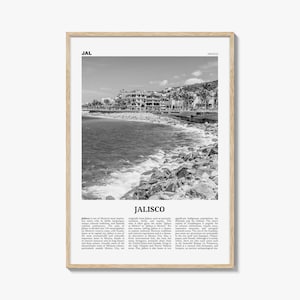 Jalisco Print Black and White No 1, Jalisco Wall Art, Jalisco Poster, Jalisco Photo, Jalisco Decor, Guadalajara, Puerto Vallarta, México
