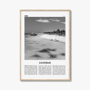 Zanzibar Print Black and White, Zanzibar Wall Art, Zanzibar Poster, Zanzibar Photo, Zanzibar Decor, Tanzania, Unguja, مدينة زنجبار, Africa
