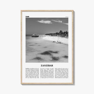 Sansibar Print Schwarzweiß, Sansibar Wandkunst, Sansibar Poster, Sansibar Foto, Zanzibar Decor, Tansania, Unguja, مدينة زنجبار, Afrika