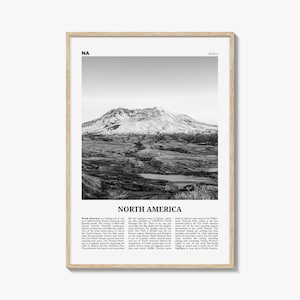 Nordamerika Print Schwarzweiß, Nordamerika Wandkunst, Nordamerika Poster, Nordamerika Foto, Nordamerika Wanddekor