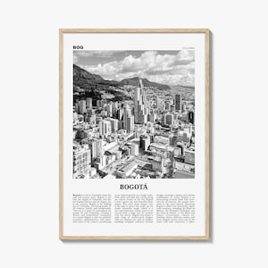 Bogota Print Schwarzweiß Nr. 1, Bogota Wandkunst, Bogota Poster, Bogota Foto, Bogota Wanddekoration, Stadt Print, Bogota, Kolumbien