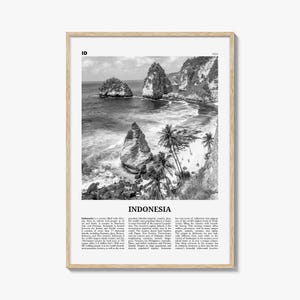 Indonesia Print Black and White No 2, Indonesia Wall Art, Indonesia Poster, Indonesia Photo, Indonesia, Jakarta, Java, Sumatra, Asia