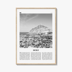 Sizilien Druck schwarz und weiß Nr. 2, Sizilien Wand Kunst, Sizilien Poster, Sizilien Foto, Sizilien Wand, Italien, Sicilia, Sicìlia, Zippered, Catania