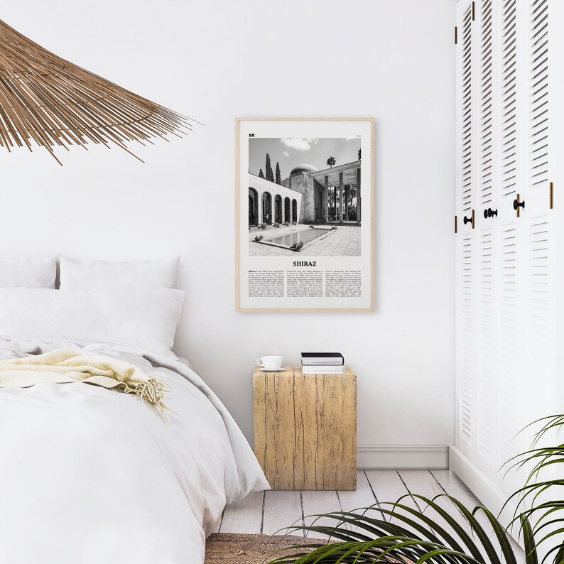 Shiraz Print Black and White Shiraz Wall Art Shiraz Poster - Etsy Canada