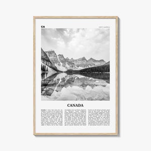 Canada Print schwarz weiß Nr. 1, Canada Wandkunst, Canada Poster, Canada Foto, Toronto, Vancouver, Ottawa, Montreal, Nordamerika