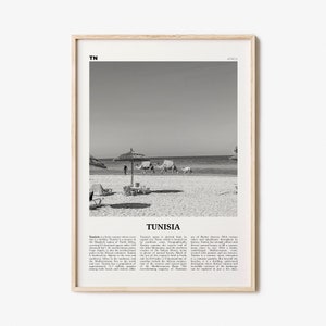 Tunisia Print Black and White, Tunisia Wall Art, Tunisia Poster, Tunisia Photo, Tūnis, Tunisie, Tunis, Tunisienne, Maghreb, Africa