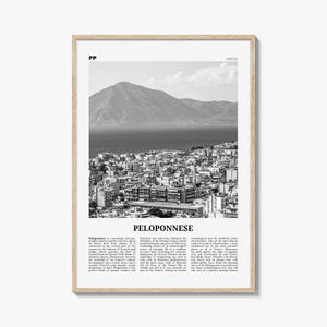Peloponnes Poster Schwarzweiß, Peloponnes Wandkunst, Peloponnes Poster, Peloponnes Foto, ΠελοPIoP, Griechenland, Patras