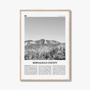 Bernalillo County Print schwarz und weiß, Bernalillo Wandkunst, Bernalillo Poster, Bernalillo Foto, Bernalillo Wanddekor, Bernalillo Karte