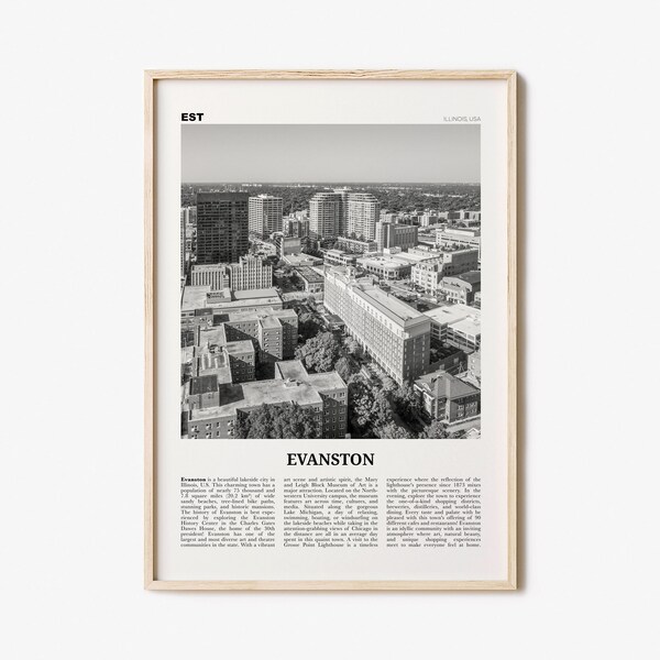 Evanston Print - Etsy