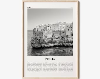 Puglia Print Black and White, Puglia Wall Art, Puglia Poster, Puglia Photo, Puglia Wall Décor, Apulia, Italy, Bari