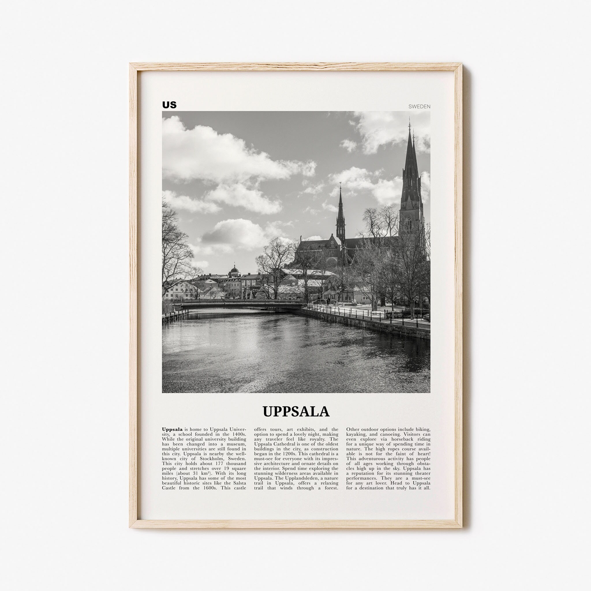 Uppsala Photo Print Etsy UK