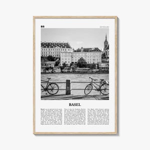 Basel Druck schwarz weiss Nr. 1, Basel Wand Kunst, Basel Poster, Basel Foto, Basel Wand Dekoration, Schweiz, Basel, Schweiz