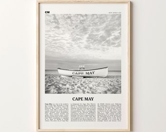 Seas The Day New Jersey Cape May 16x24 SIGNED Print Master Art Print - Wall Decor Poster Simply Said 78611 