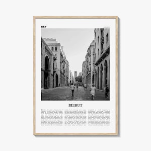 Beirut Print Black and White No 3, Beirut Wall Art, Beirut Poster, Beirut Photo, Beirut Wall Decor, Lebanon, بيروت, Beyrouth, Bayrūt