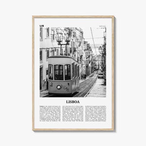 Lisboa Print Black and White, Lisboa Wall Art, Lisboa Poster, Lisboa Photo, Lisboa Wall Décor, Lisboa Map, Portugal