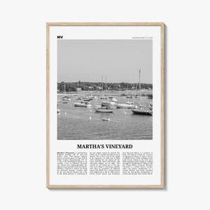 Marthas Vineyard Print Schwarzweiß, Martha’s Vineyard Wandkunst, Martha’s Vineyard Poster, Martha’s Vineyard Foto, Massachusetts, USA