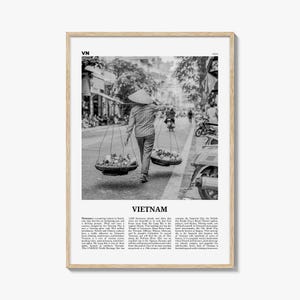 Vietnam Print Black and White No 2, Vietnam Wall Art, Vietnam Poster, Vietnam Photo, Vietnam Wall Decor, Việt Nam, Ho Chi Minh, Hanoi