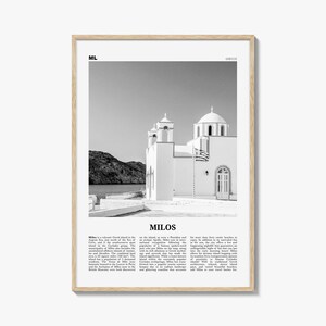 Milos Print Schwarz und weiß, Milos Wandkunst, Milos Poster, Milos Foto, Milos Wanddekor, Griechenland, Melos, ΜYYYYYYYYYYyK