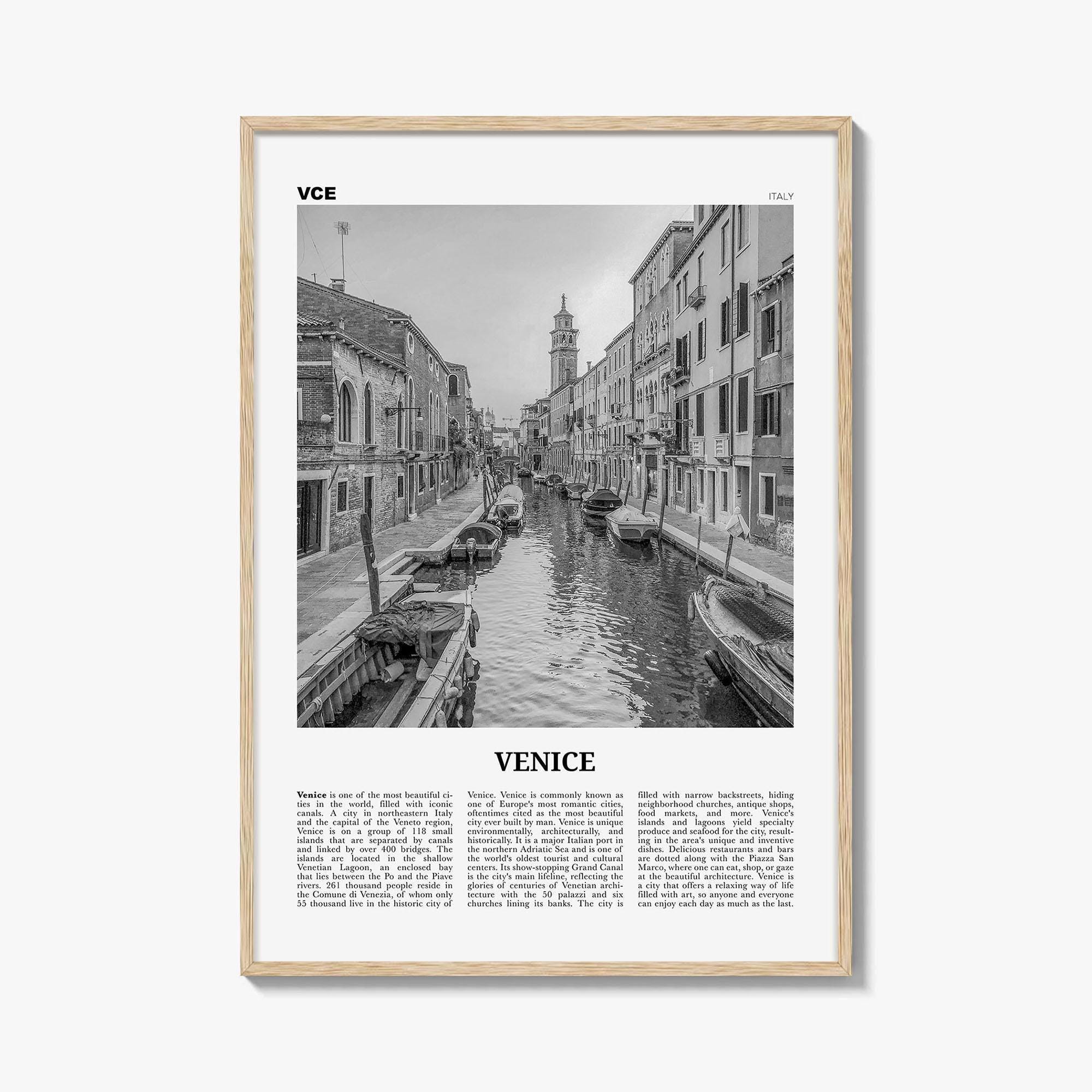 Venice Print Black and White No 1, Venice Wall Art, Venice Poster, Venice Photo, Venice Wall Decor, Italy, Venezia, Italia, Venetian