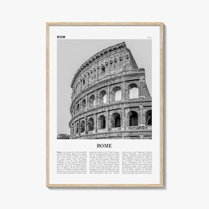 Rom Poster schwarz weiß Nr. 2, Rom Wand Kunst, Rom Poster, Rom Foto, Rom Wand Dekor, Italien, Roma, Italia, Lazio, Europa