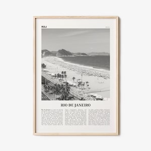 Rio de Janeiro Print Black and White No 4, Rio de Janeiro Wall Art, Rio de Janeiro Poster, Rio de Janeiro Photo, Brazil, Brasil, America