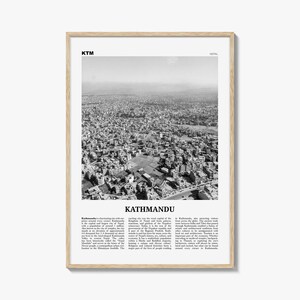 Kathmandu Print schwarz und weiß, Kathmandu Wandkunst, Kathmandu Poster, Kathmandu Foto, Kathmandu Wanddekoration, Nepal, Kastemandap, Asien