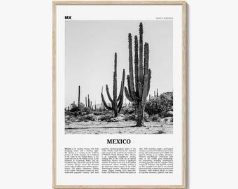 Mexico Print Black and White No 1, Mexico Wall Art, Mexico Poster, Mexico Photo, Mexico Decor, México, Estados Unidos, Mexicanos