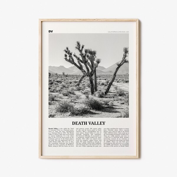 Death Valley Print - Etsy