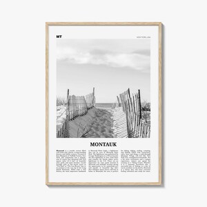 Montauk Print schwarz und weiß Nr. 1, Montauk Wandkunst, Montauk Poster, Montauk Foto, Montauk Décor, New York, USA, Vereinigte Staaten
