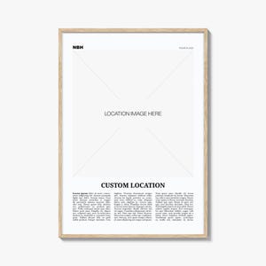 Nbourhood Custom Location Poster