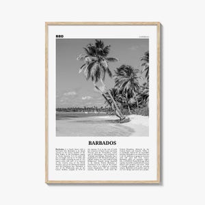 Barbados Print schwarz weiß Nr. 1, Barbados Wandkunst, Barbados Poster, Barbados Foto, Barbados Wanddekoration, Karibik, Amerika Bridgetown