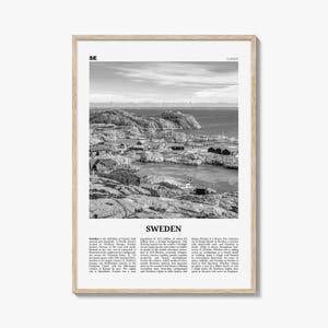 Sweden Print Black and White, Sweden Wall Art, Sweden Poster, Sweden Photo, Sweden Wall Decor, Sverige, Swedish, Stockholm, Europe