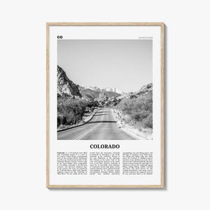 Colorado Print Black and White No 2, Colorado Wall Art, Colorado Poster, Colorado Photo, Colorado Wall Decor, USA, United States