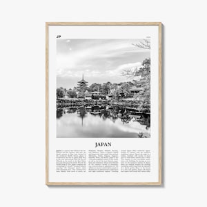 Japan Print Schwarzweiß Nr. 2, Japan Wandkunst, Japan Poster, Japan Foto, Japan Wanddeko, Land Kunstdruck, ・・Ca