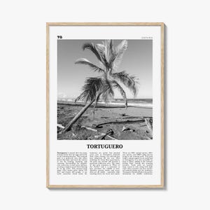 Tortuguero Print Schwarzweiß, Tortuguero Wandkunst, Tortuguero Poster, Tortuguero Foto, Tortuguero Wanddekor, Costa Rica