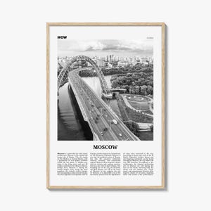 Moscow Print Black and White Russia No 3, Moscow Wall Art, Moscow Poster, Moscow Photo, Moscow Wall Decor, Mосква, Moskvá