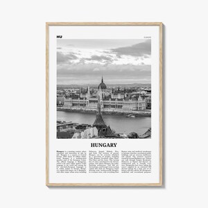 Stampa ungherese in bianco e nero, arte della parete ungherese, poster ungherese, foto ungherese, decorazione murale ungherese, Magyarország, Budapest, Europa